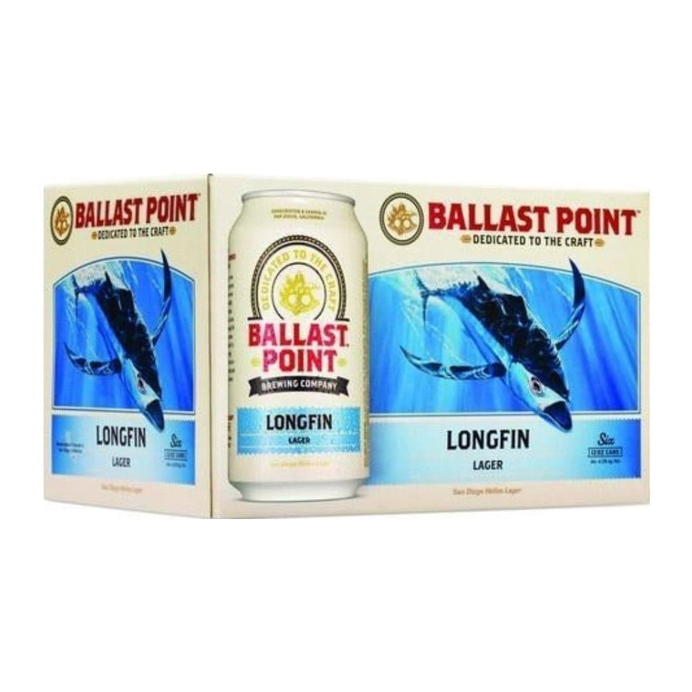 Ballast Point Longfin Lager Beer 6pk  