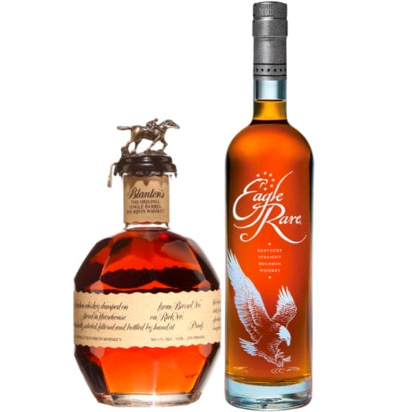 Blanton's Original Single Barrel & Eagle Rare Bourbon Whiskey Bundle Real Liquor