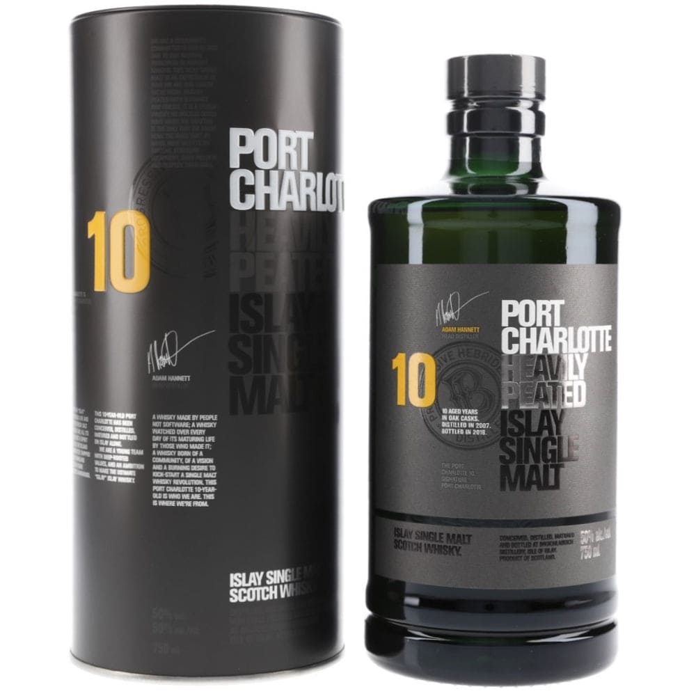 Bruichladdich Port Charlotte Heavy Peated Islay Single Malt Scotch Whisky