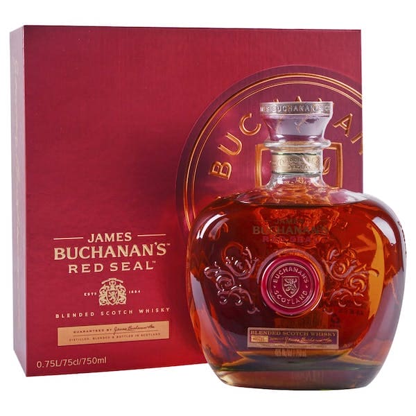 Buchanan's Red Seal Blended Scotch Whisky Real Liquor