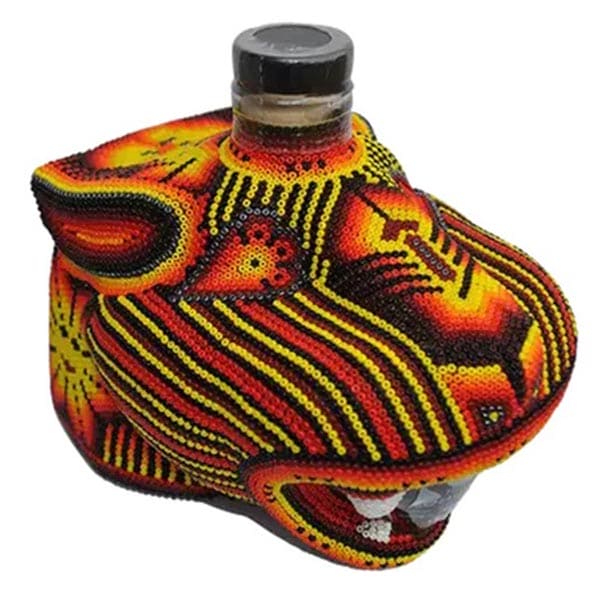 Chaquira Beaded Anejo Tequila Real Liquor