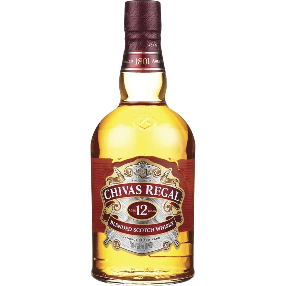 Chivas Regal 12 Year Old Scotch Whiskey - Liquor Daze