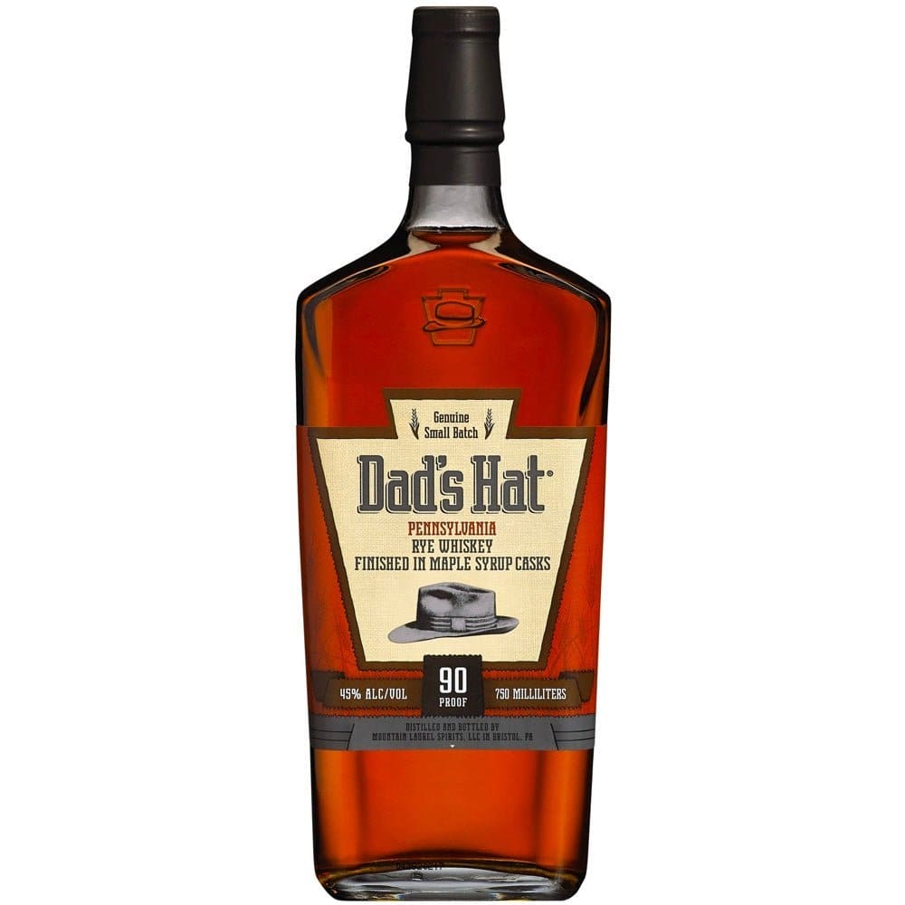 Dad's Hat Pennsylvania Maple Cask Finish Rye Whiskey - Liquor Daze