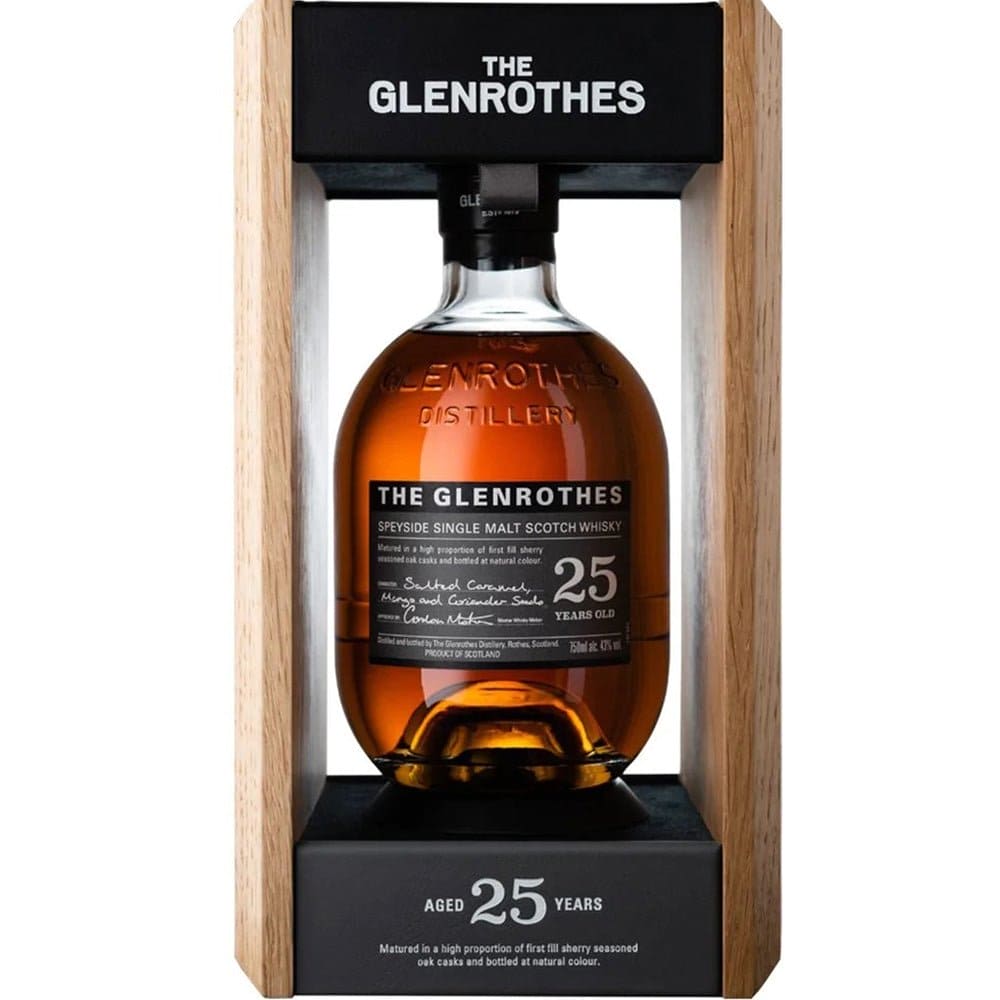 Glenrothes 25 Year Single Malt Scotch Whiskey - Liquor Daze