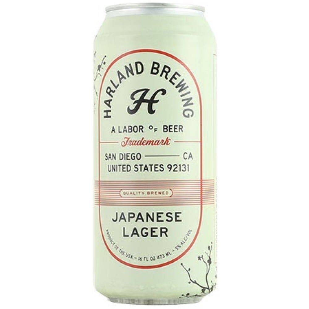 Harland Brewing Japanese Lager Beer 4pk  