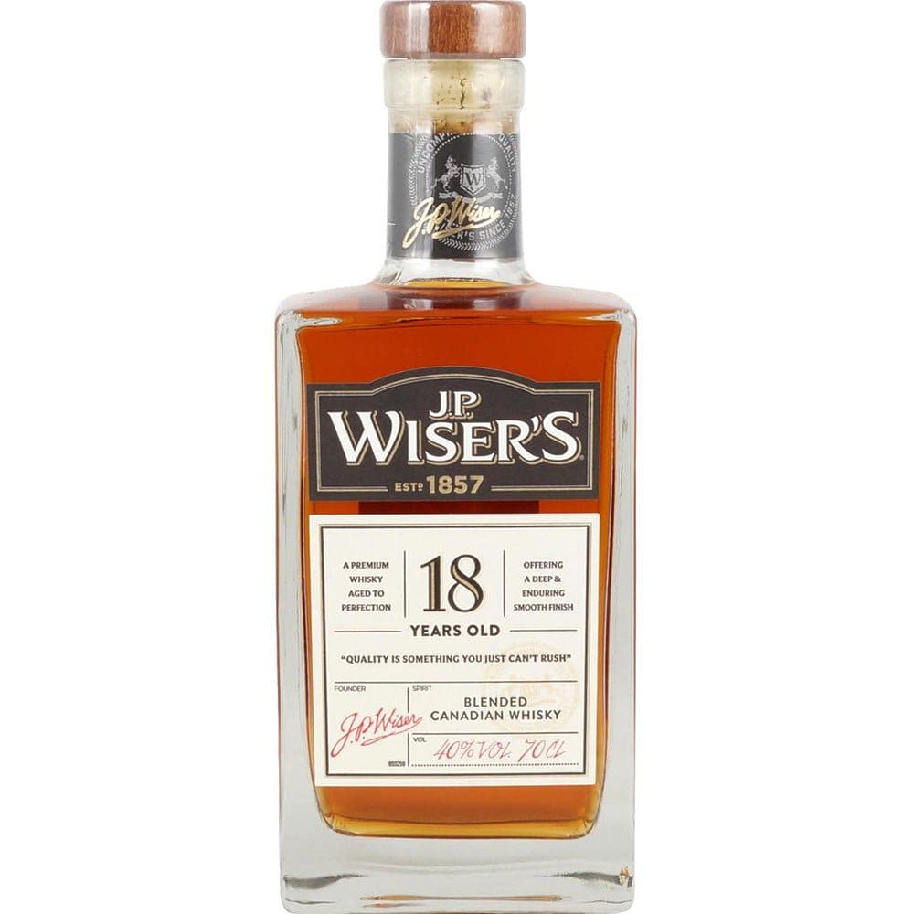 J.P. Wiser's 18 Year Canadian Whisky - Liquor Daze