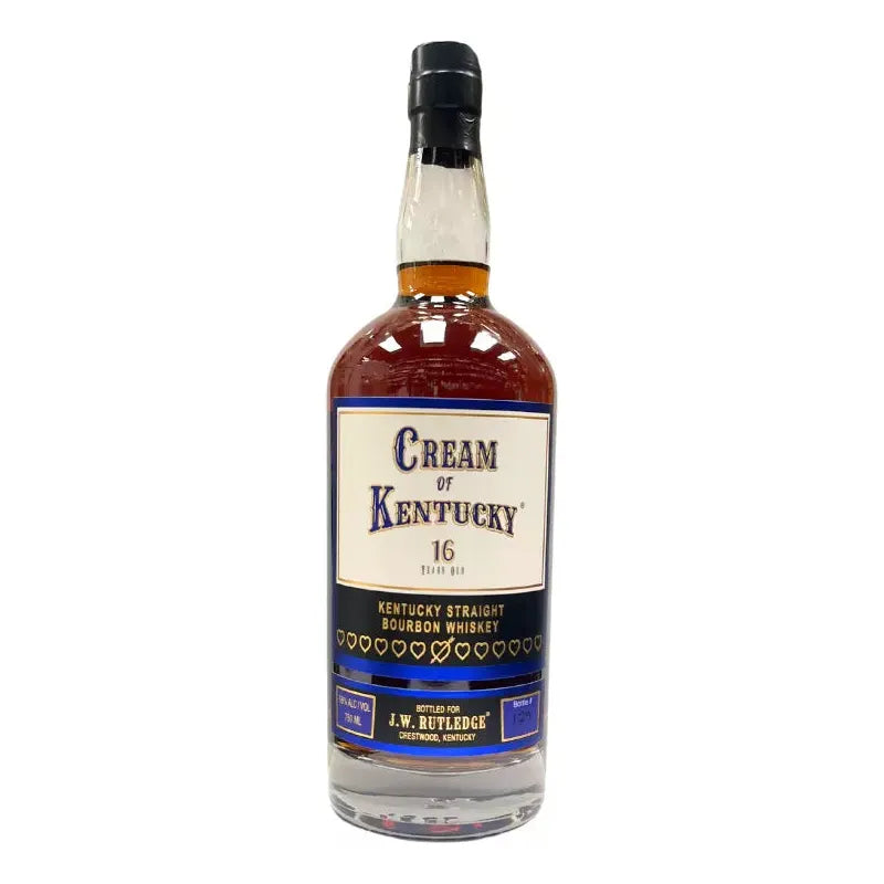 J. W. Rutledge Cream of Kentucky 16 Year Old Straight Bourbon 750mL Real Liquor