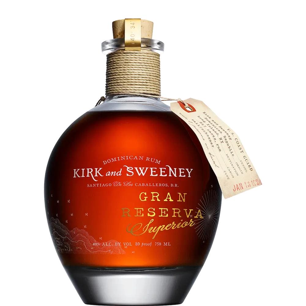 Kirk & Sweeney Gran Reserva Supirior Dominican Rum - Liquor Daze