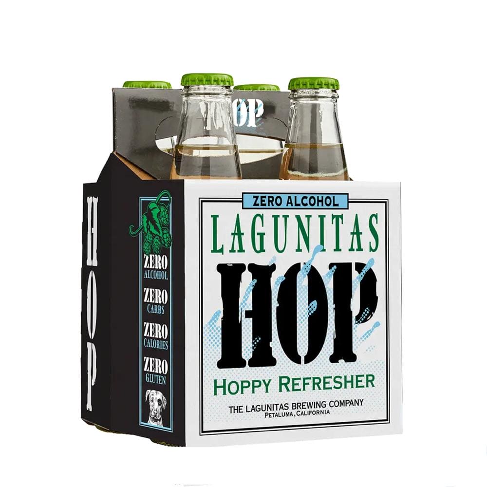 Lagunitas Hop Hoppy Refresher Non-Alcoholic Beverage 4pk Real Liquor