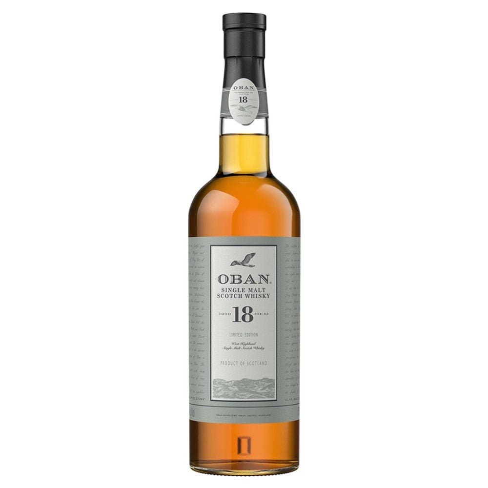 Oban 18 Year Old Single Malt Scotch Whiskey - Liquor Daze