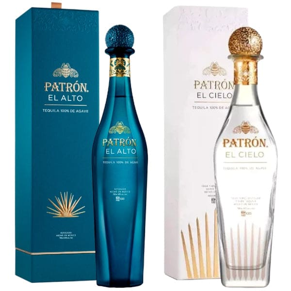 Patron El Alto and El Cielo Tequila Bundle Real Liquor