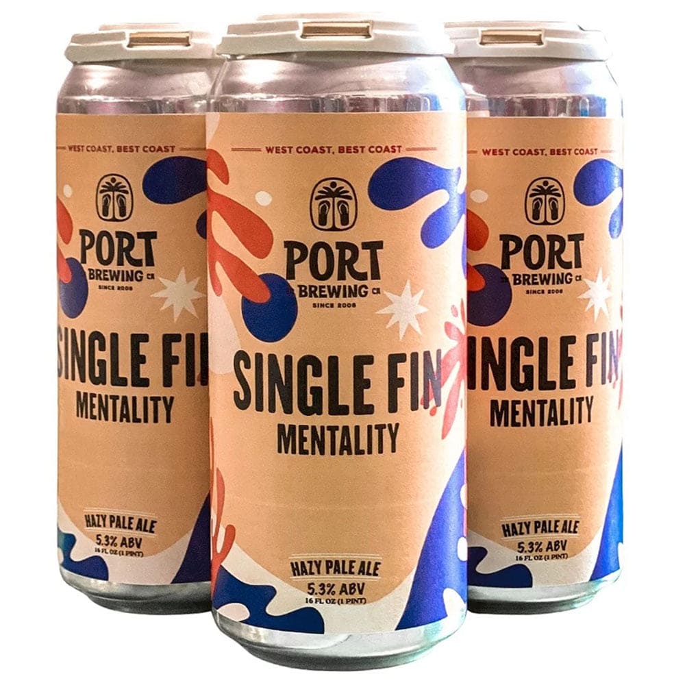 Port Brewing Single Fin Mentality Hazy Pale Ale Beer Real Liquor