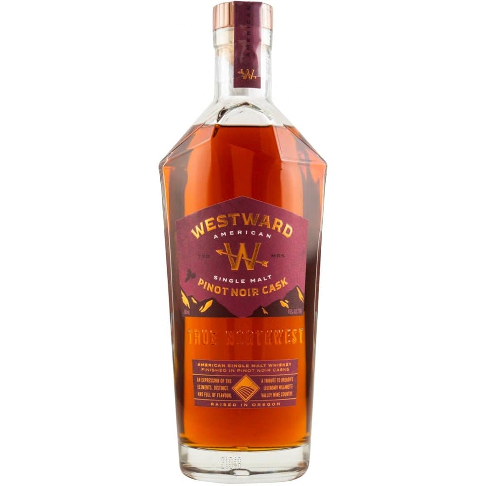 Westward American Pinot Noir Cask Single Malt Whiskey - Liquor Daze