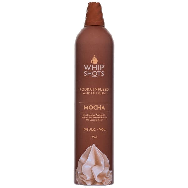 Whipshots Vodka Infused Mocha Whipped Cream by Cardi B