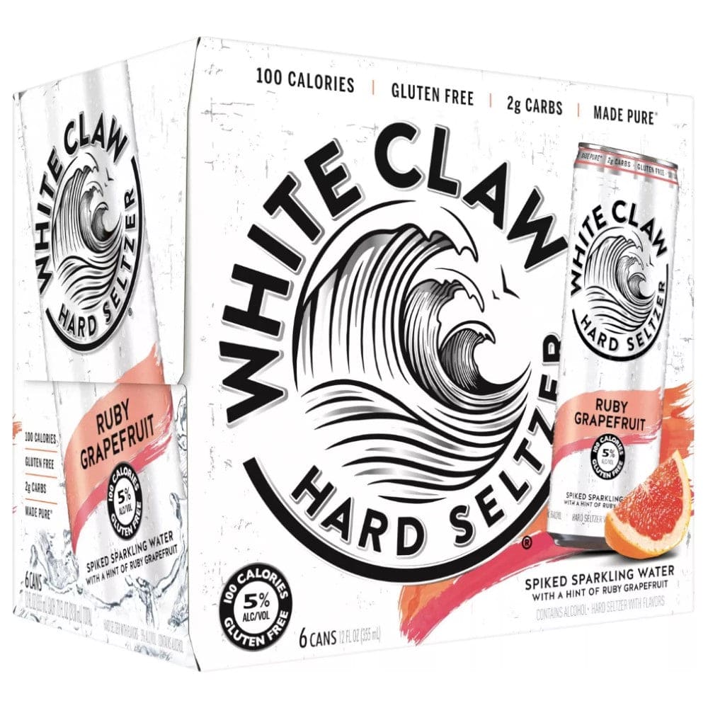 White Claw Ruby Grapefruit Hard Seltzer